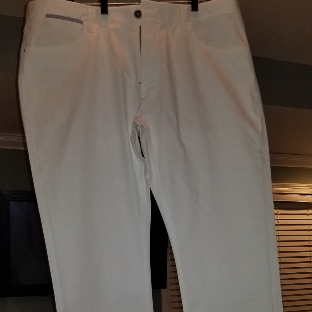 Robert Graham Men size 38 White Pants